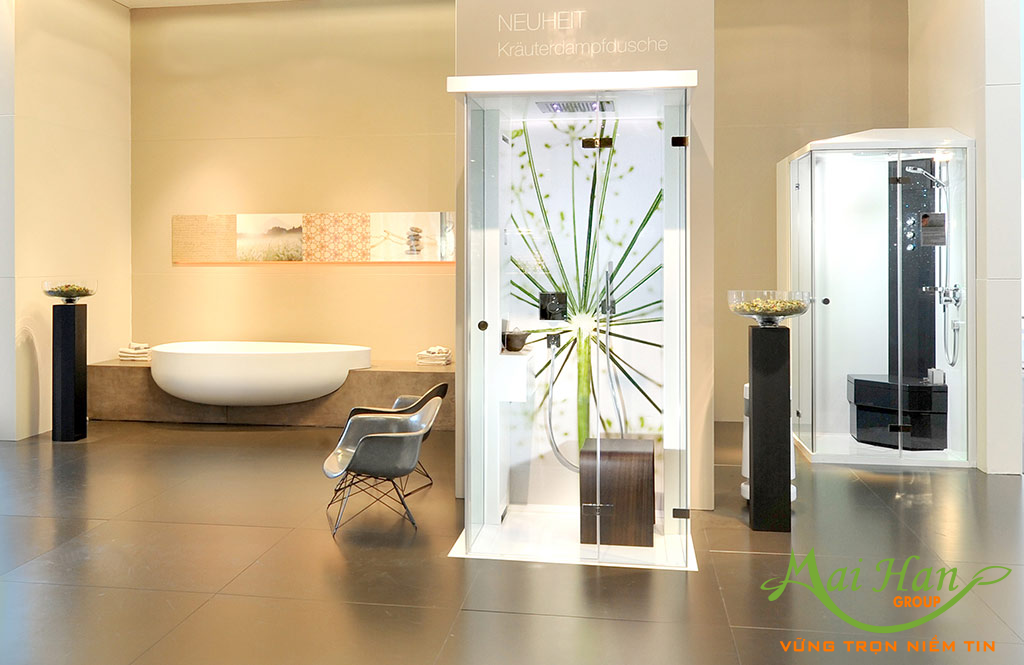 Thiết kế dành nhỏ gọn, tiện lợi Phòng xông hơi ướt Vaporsana